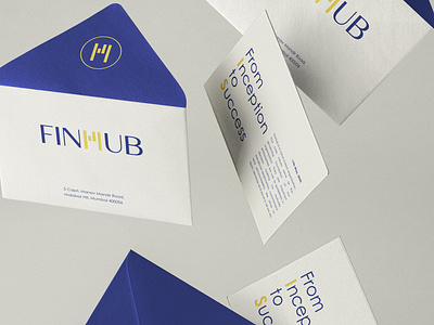 Finhub- Identity Design branding design studio dot and grid graphic design identity indian brands logo