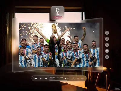 Vision pro tv #022 ui design uiux ux design vison pro web design