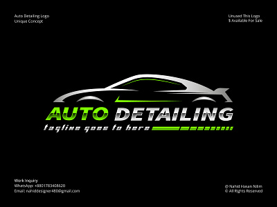 Car Logo, Auto Detailing Logo, Automotive Logo Design Template auto detailing auto detailing logo automobile logo automotive detailing lodo automotive logo barnd identity design brand design branding car design car logo car repair logo car wash logo company car logo detailing detailing logo logo logo design modern car logo sports car logo stylish car logo