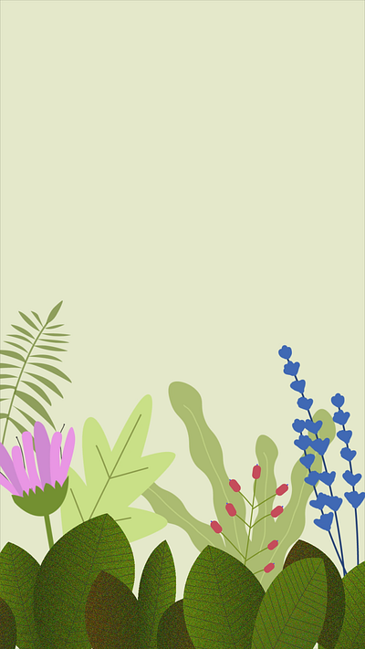 Garden Animation aftereffects animation cc bend it design flower garden illustration