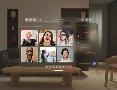 Linkedin - Apple Vision Pro apple apple vision pro figma prototype ui ui design uiux wireframe