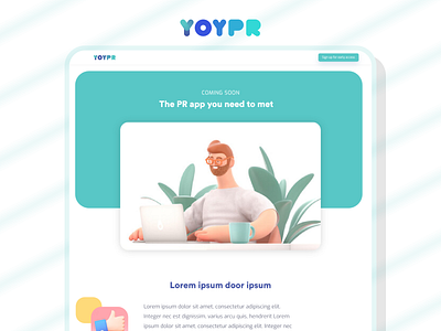 YOYPR Web Pages coming soon hero section page landing page design landing page ui design live page thread app thread design trending page yaypr yaypr coming soon yaypr coming soon page yaypr design yaypr landing page yaypr ui yaypr website yaypr website design