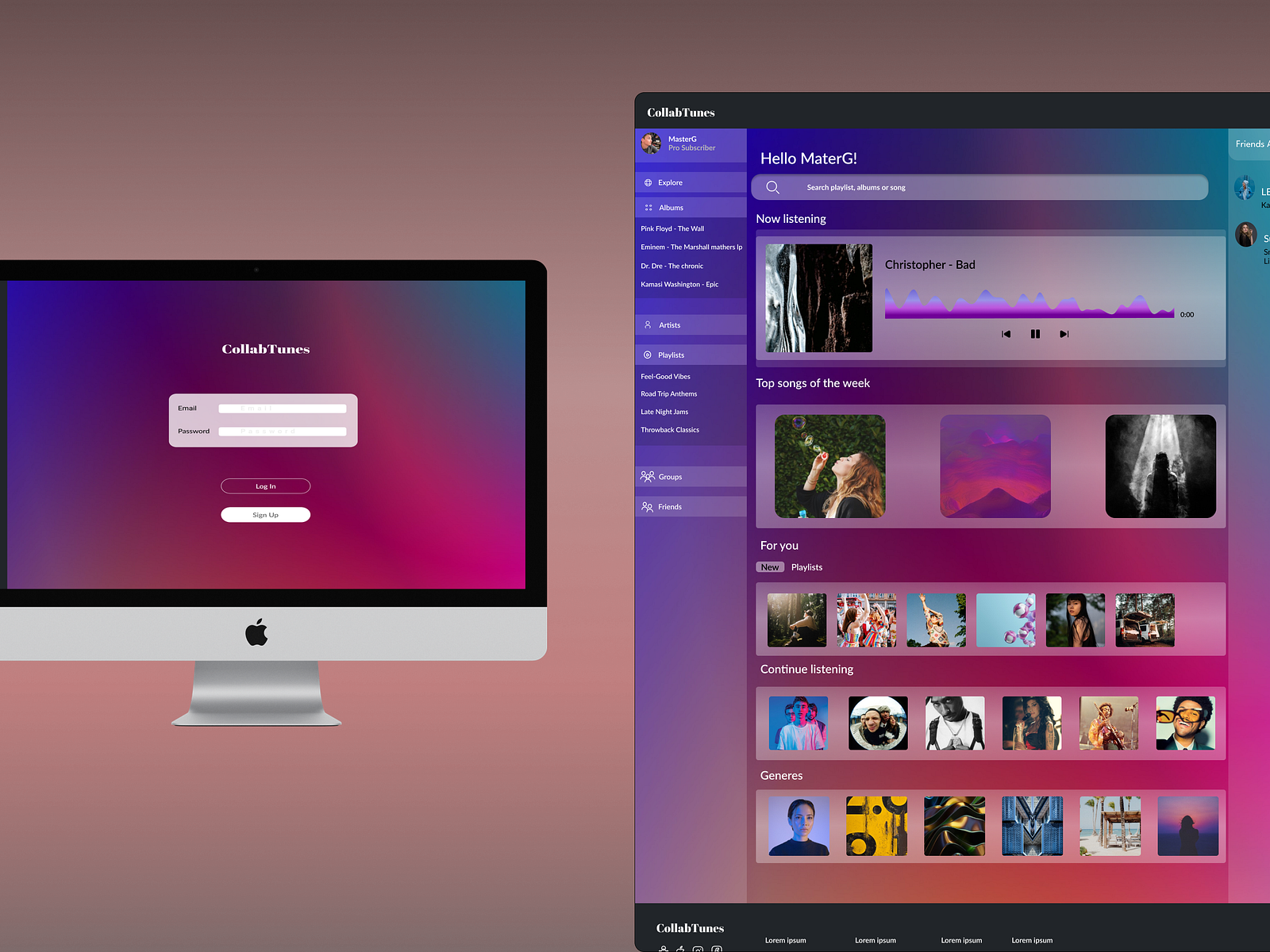 collabtunes-music-app-web-design-by-bernadett-butean-on-dribbble