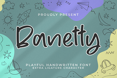Banetty - Playful Handwritten Font handwritten