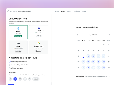 Scheduling made simple with neetoCal calendar design meeting product ui ux