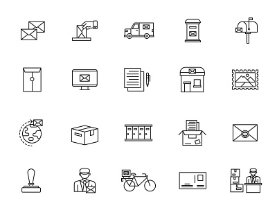 20 Post Office Icons download free download free icon freebie graphicpear icon design icon set icons download post office post office icon vector icon