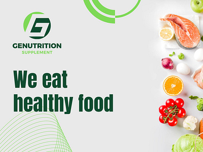 Ge Nutrition Presentation branding design graphic design typography vector