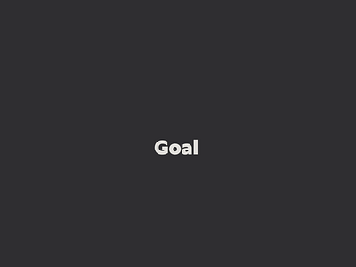 Goalking animation design font graphic design logo motion graphics type typography