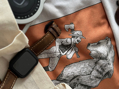 A medve nem játék! Ursul nu e joaca ! bear branding design illustration medve polo székely székelyföld székelyudvarhely tshirt vector