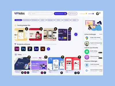 Uplabs Redesign kits
