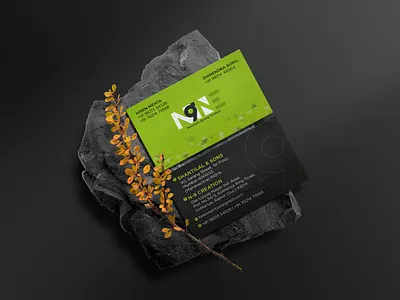 N-9 Creation Business Card branding branding agency design graphic graphic design graphicdesign illustration illustrator logo motion graphics