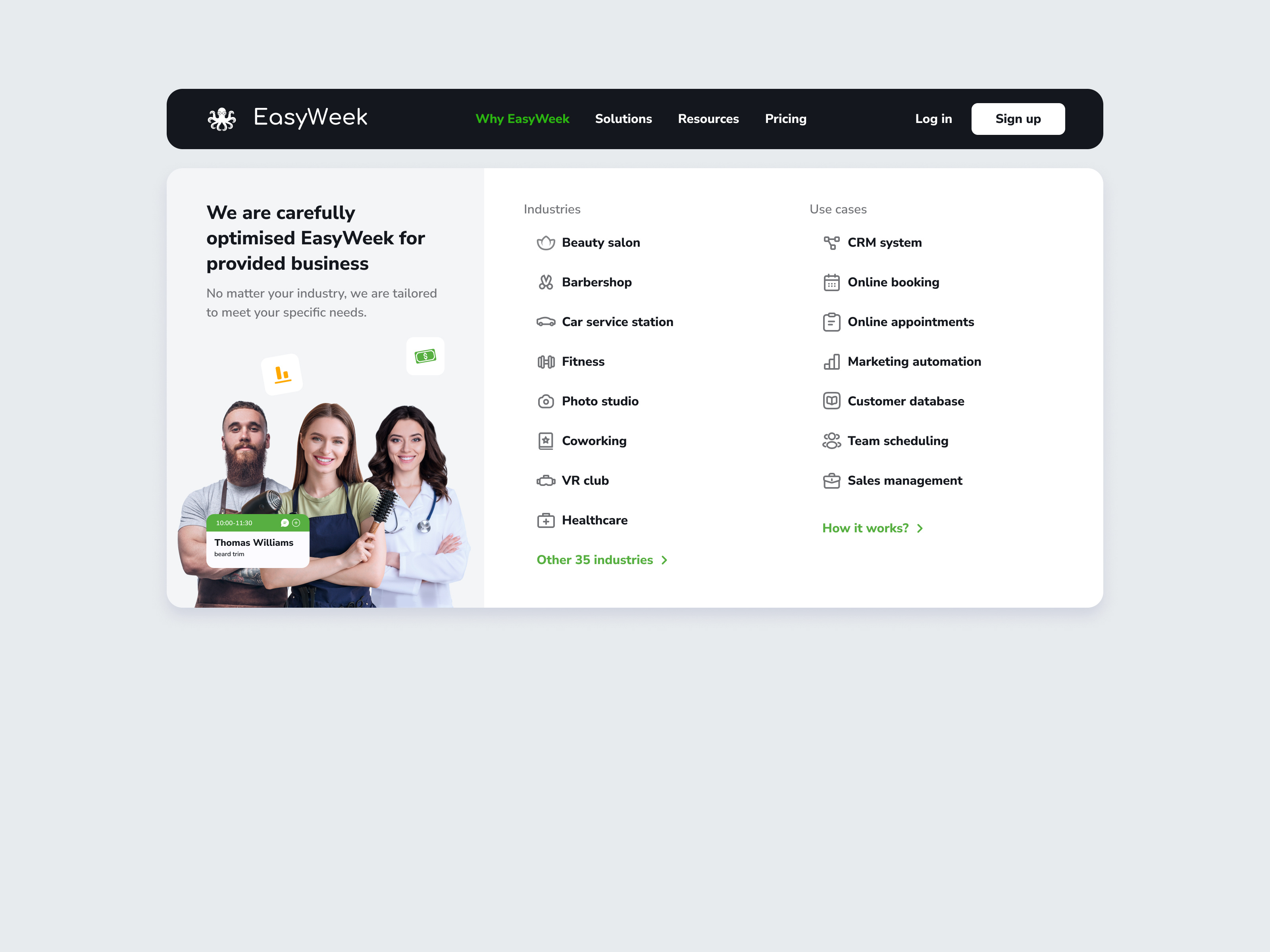 Header navigation / menu component flyout menu header header navigation hero header mega menu menu navigation ui ux