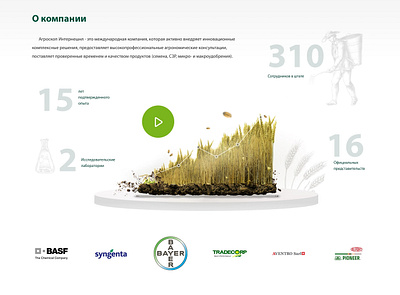 Agroscope Ukraine 2018 agriculture agro agrotech eco farm ui webdesign