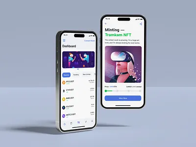 Tramkam Crypto app crypto design ios kit mobile temp template tramkam ui