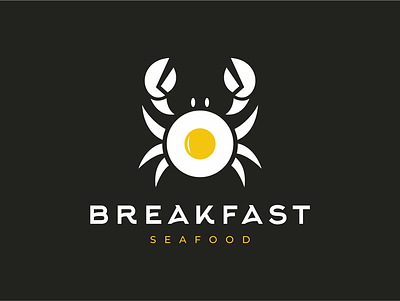 breakfast breakfast crab logo seafood