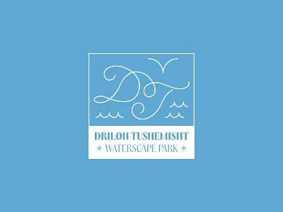 Drilon Tushemisht Waterscape Park albania design drilon graphic design graphicdesign illustration logo national park park pennant tushemisht waterscape waterscape park
