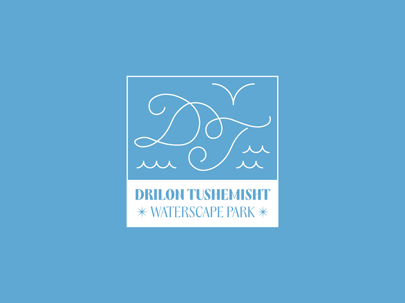 Drilon Tushemisht Waterscape Park albania design drilon graphic design graphicdesign illustration logo national park park pennant tushemisht waterscape waterscape park