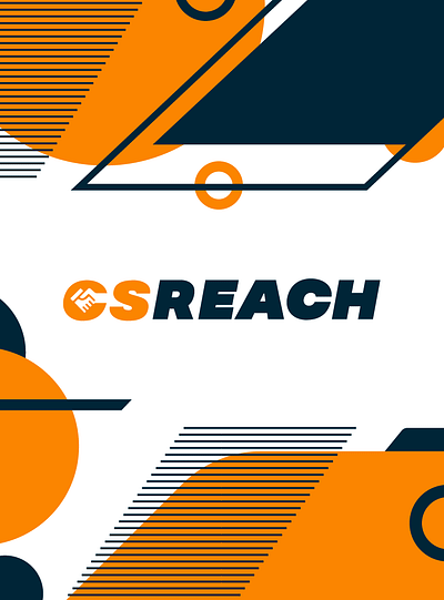 CsReach Logo branding design graphic design logo vector