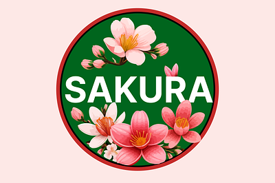 Sakura / Cherry Blossom Illustration agency branding concept design graphic design icon illustration vector