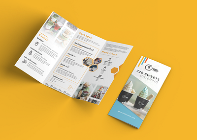 720 Sweets - Brochure branding brochure design design graphic design graphics illustration packaging design
