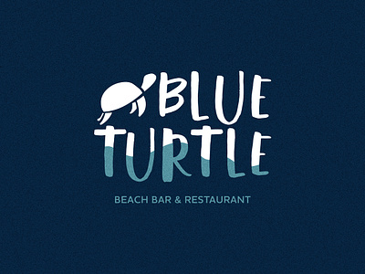 Blue Turtle | Beach Restaurant Branding | Goa, India beach brand identity branding culinary design goa graphic design india logo mumbai olive ridley restaurant sea tropical turtle wave