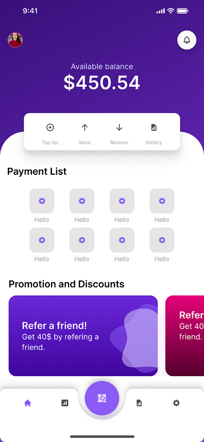 Banking App - Mobile Design design figma ui ux