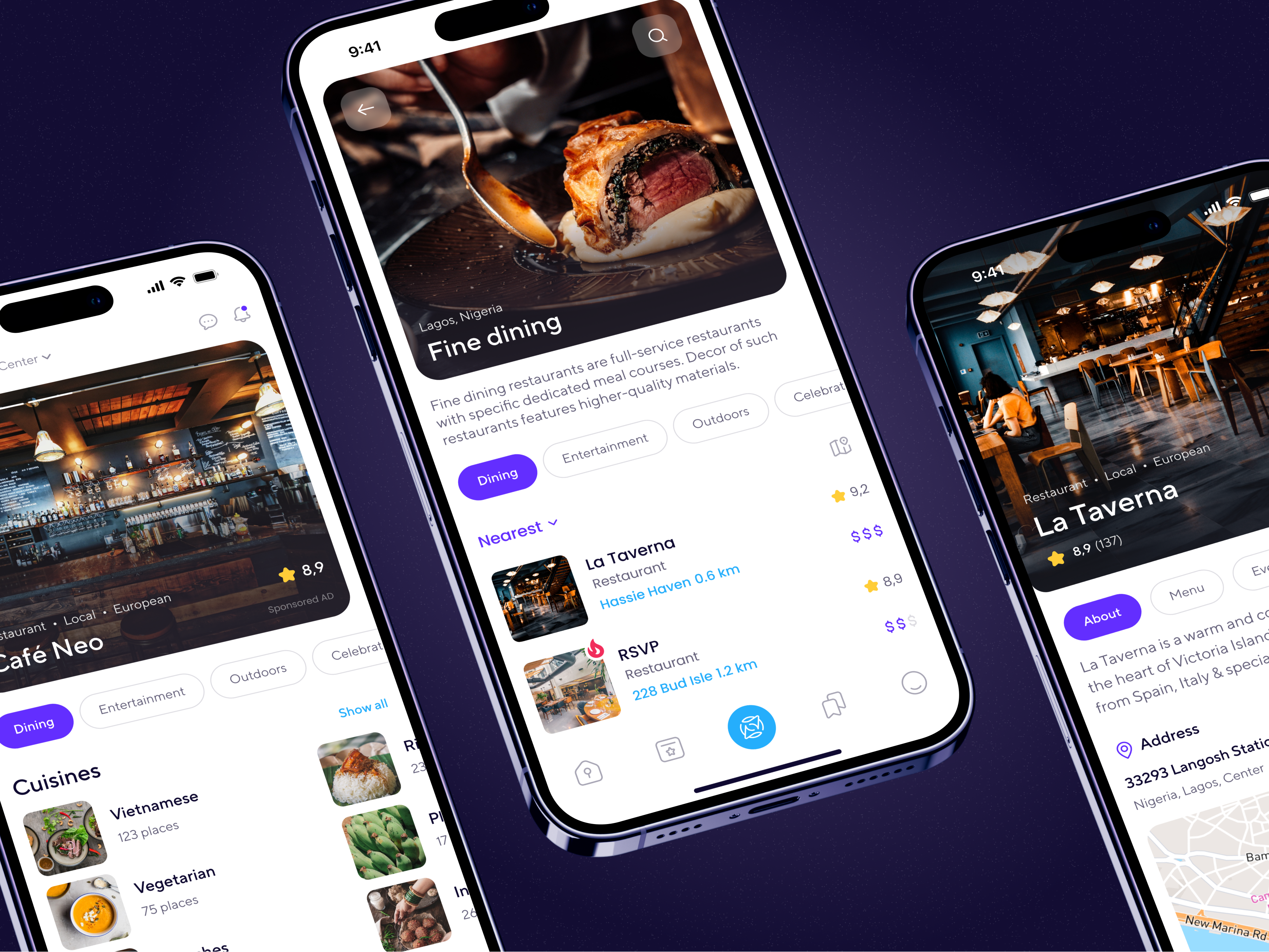 Example of Mobile App UI/UX Design Concept
