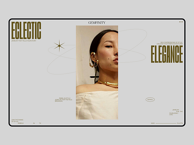 GEMFINITY concept design digital ecommerce fashion grids interface jewels marketplace minimalism swissdesign typography ui ux webdesign website websiteconcept websitedesign сlean