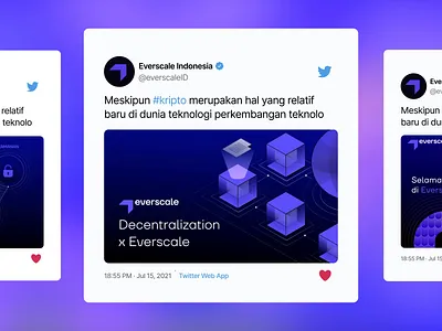 Blockchain social media post animation (2022) animation bank blockchain character crypto cryptocurrency design dragon finance graphic design illustration minimal motion graphics social media twitter