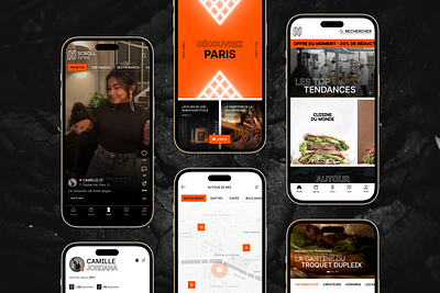 Hemblem - Influencer & Creator Mobile App animation app bento branding creator design food graphic design illustration influenceur instagram logo mobileapp mockup motion graphics saas tiktok ui uidesign ux