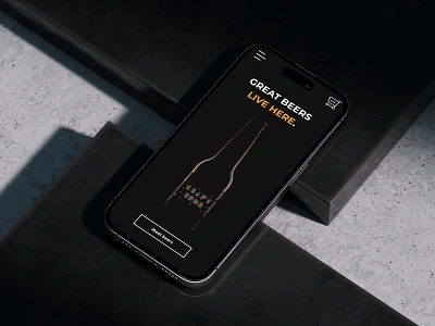 Craft Beer App appdesign beer beerapp black coolapp craftbeer craftbeerapp darktheme darkthemeapp mobileapp mobiledesign mobileui ui ux