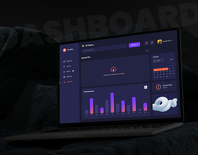 Document Management Dashboard UI Design admin panel dashboard design document management dashboard figma interaction design landing page management dashboard modern ui trendy ui ui uiux web design website website design