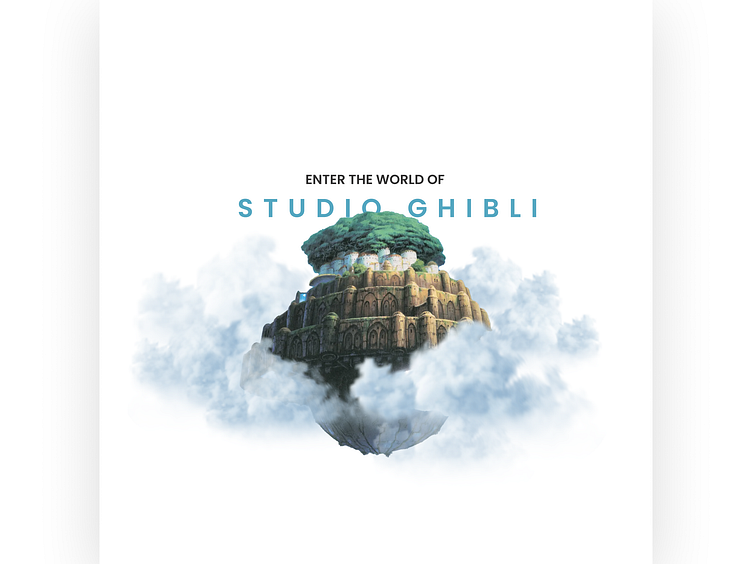 Studio Ghibli Website Redesign by Pakhi Tiwari on Dribbble