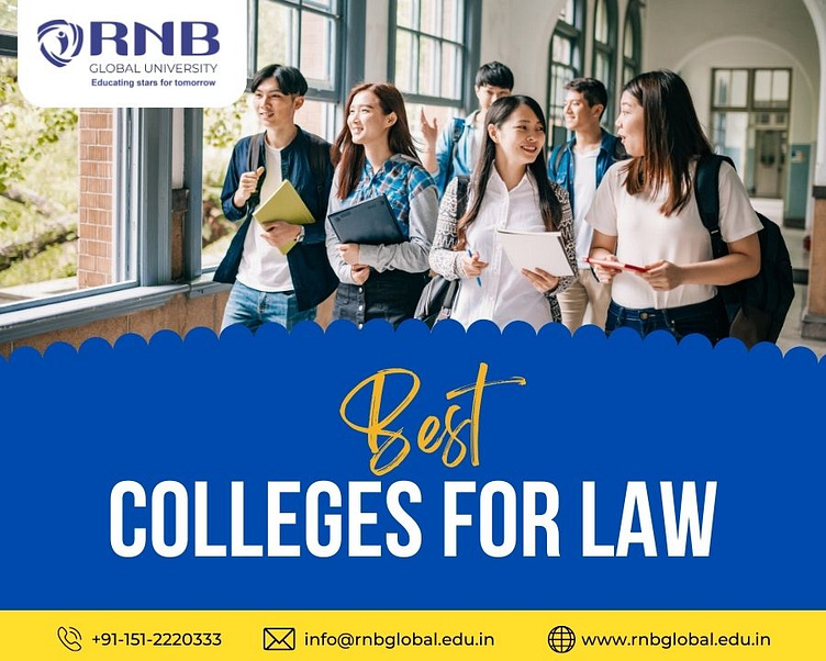 Best colleges for law by RNB Global University on Dribbble