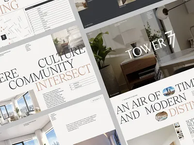 Real estate development design development property real estate typography ui ux website