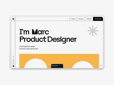 Introducing my New Portfolio Website app branding design illustration interface logo portfolio product design trend ui ux website