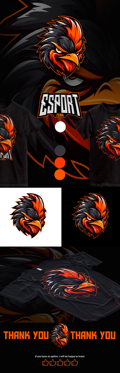 COCK Esports Logo Design Concept branding esport esports gamming graphic design illu illustration logo mascot vector