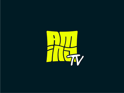 AMINJ TV branding design designgraphic graphic graphic design logo rebranding tv twitch vector