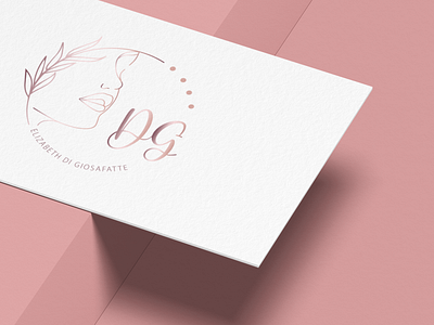 Logo for DGMicroblading - Beauty branding design graphic design illustration logo typography ui vector