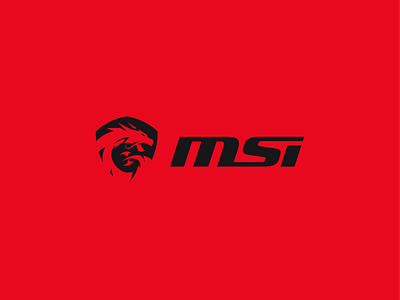 MSI - Logo rebrand branding design designgraphic graphic graphic design illustration logo msi rebranding redesign typography ui ux vector