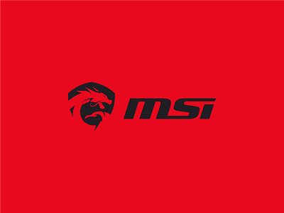 MSI - Logo rebrand branding design designgraphic graphic graphic design illustration logo msi rebranding redesign typography ui ux vector