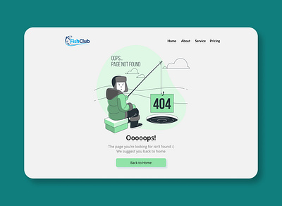 404 Page Design : DailyUi Day-008 dailyui