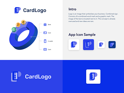 Logo_card banks branding chart graphic design illustration logo money payments website