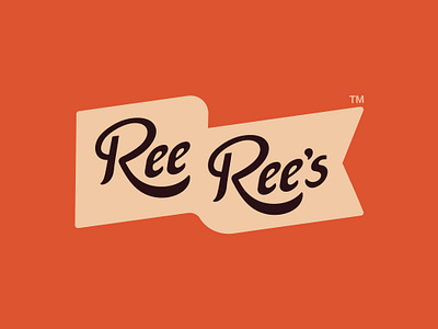 Ree Ree's - Brand design brand branding design flat graphic design illustration letter lettering lettermark logo logotype mark minimal retro simple type typeface vector vintage wordmark