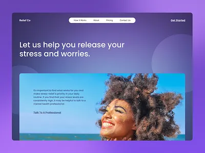 Relief Co Wellness - Website Concept cool websites digital designer interface design ui ux web design web designer website website inspiration