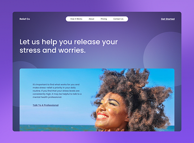 Relief Co Wellness - Website Concept cool websites digital designer interface design ui ux web design web designer website website inspiration