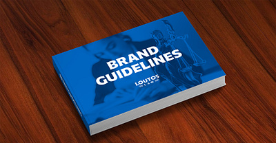 Brand Guidelines - Loutos Law . brand guidelines branding corporate branding law firm lawyer