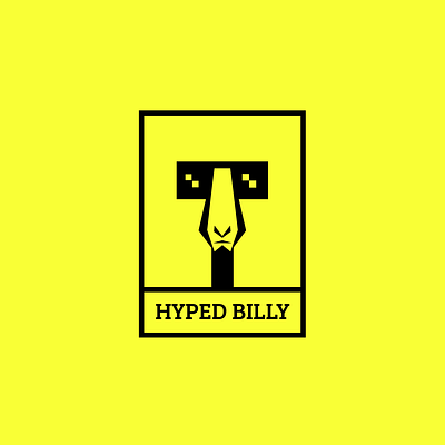 Hyped Billy - Logo Design for our Hackaton Team funny design logo story t shirt