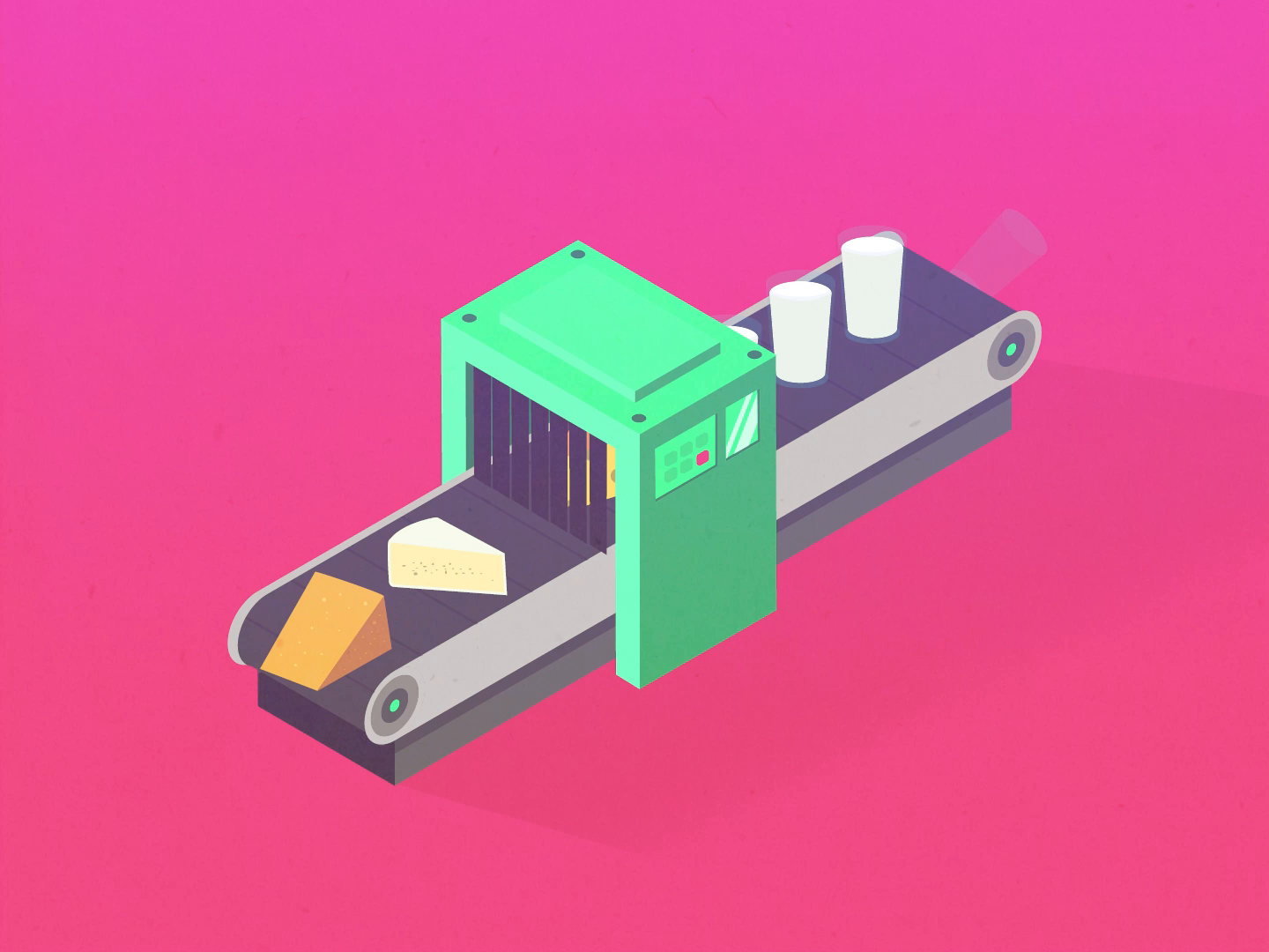 cheese factory by Thomas Witte on Dribbble