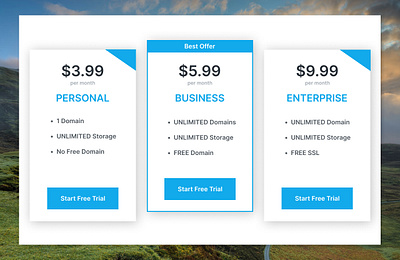 Pricing / UI Daily Challenge branding design graphic design pricing screen ui